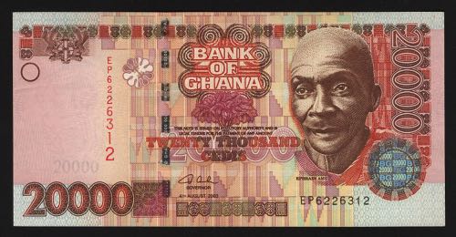 Ghana 20000 Cedis 2003 