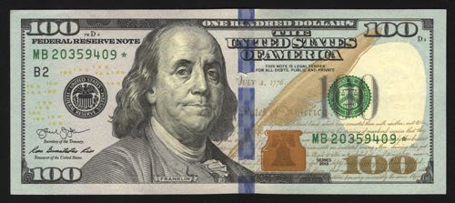 United States 100 Dollars 2013 ... 