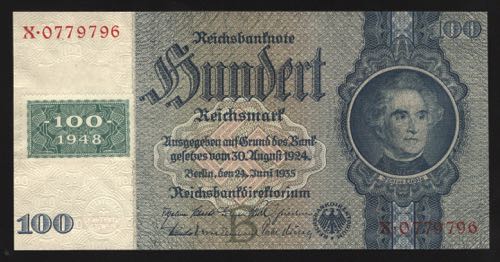 Germany - GDR 100 Reichsmark 1948 