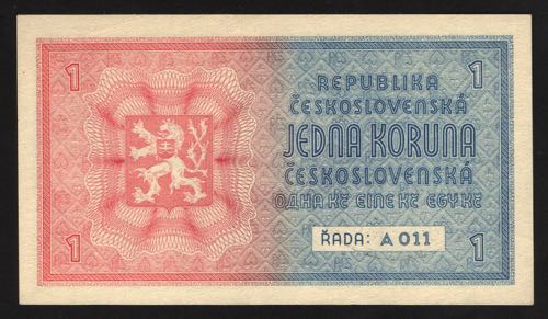 Bohemia & Moravia 1 Koruna 1939