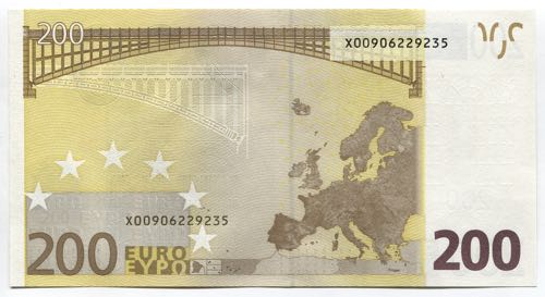European Union 200 Euro 2002 Sign. ... 