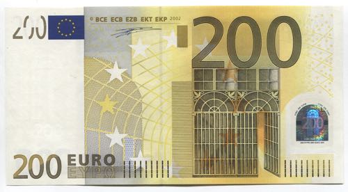 European Union 200 Euro 2002 Sign. ... 