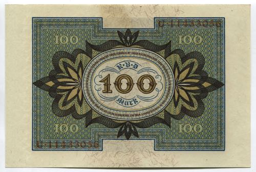 Germany 100 Mark 1920 