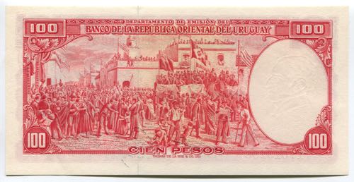 Uruguay 100 Pesos 1939 