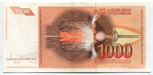 Bosnia and Herzegovina 1000 Dinara ... 