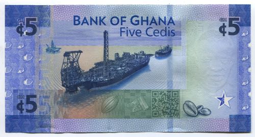 Ghana 5 Cedis 2017 