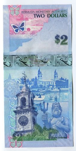 Bermuda 2 Dollars 2009 