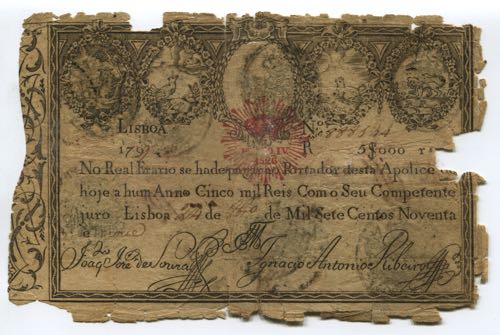 Portugal 5000 Reis 1799 