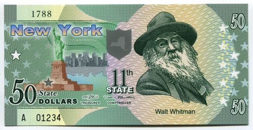 United States New York 50 Dollars ... 