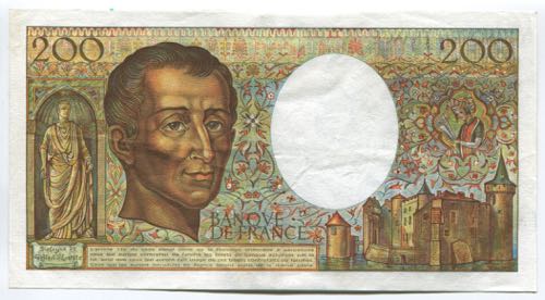 France 200 Francs 1989 