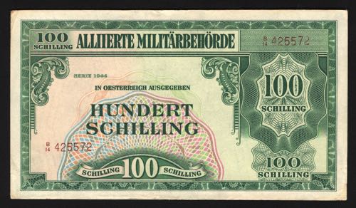Austria Allied Occupation 100 ... 