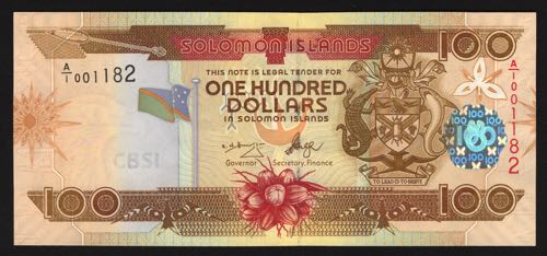 Solomon Islands 100 Dollars 2006 ... 