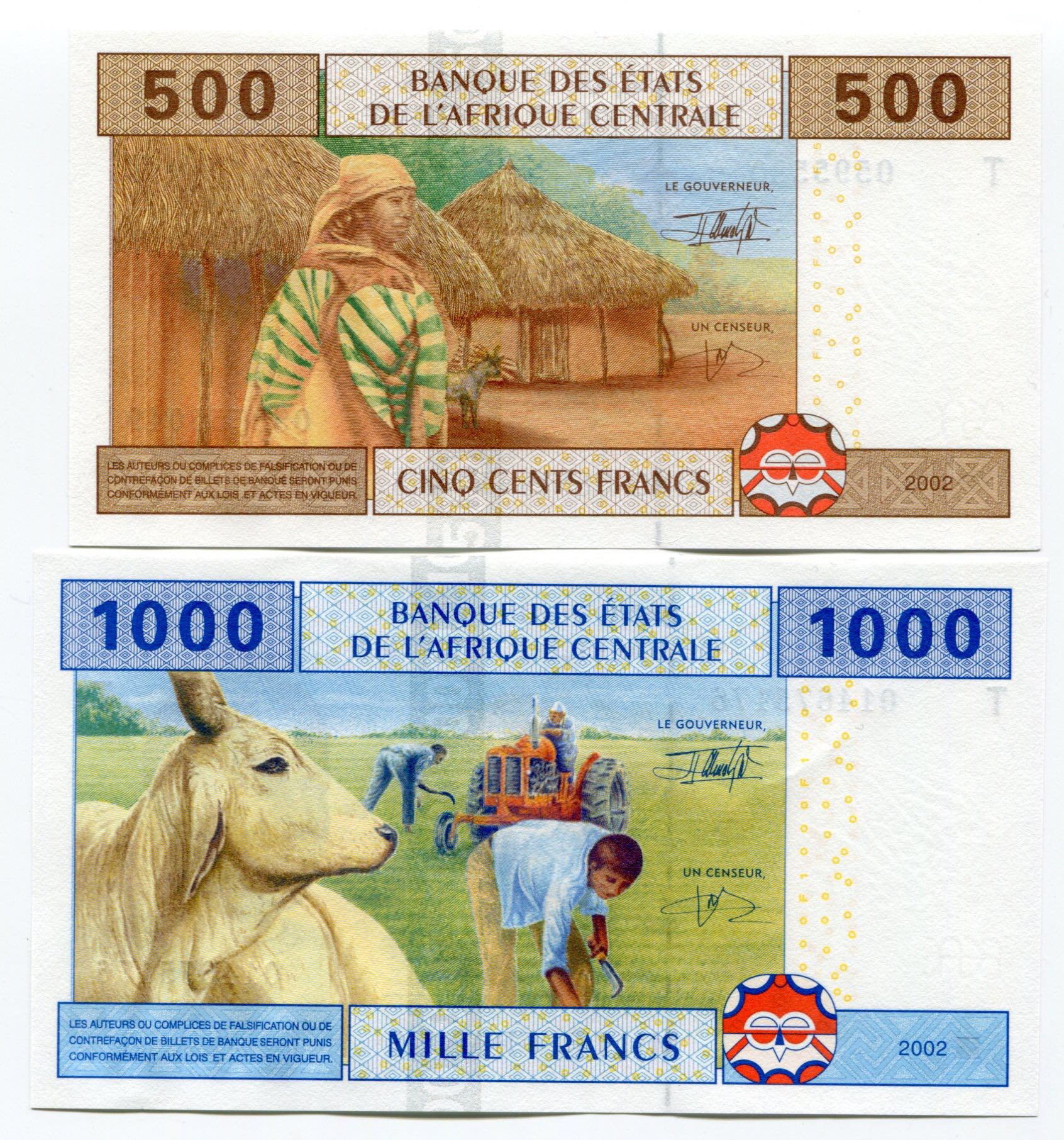 Central African States 500 - 1000 ... 