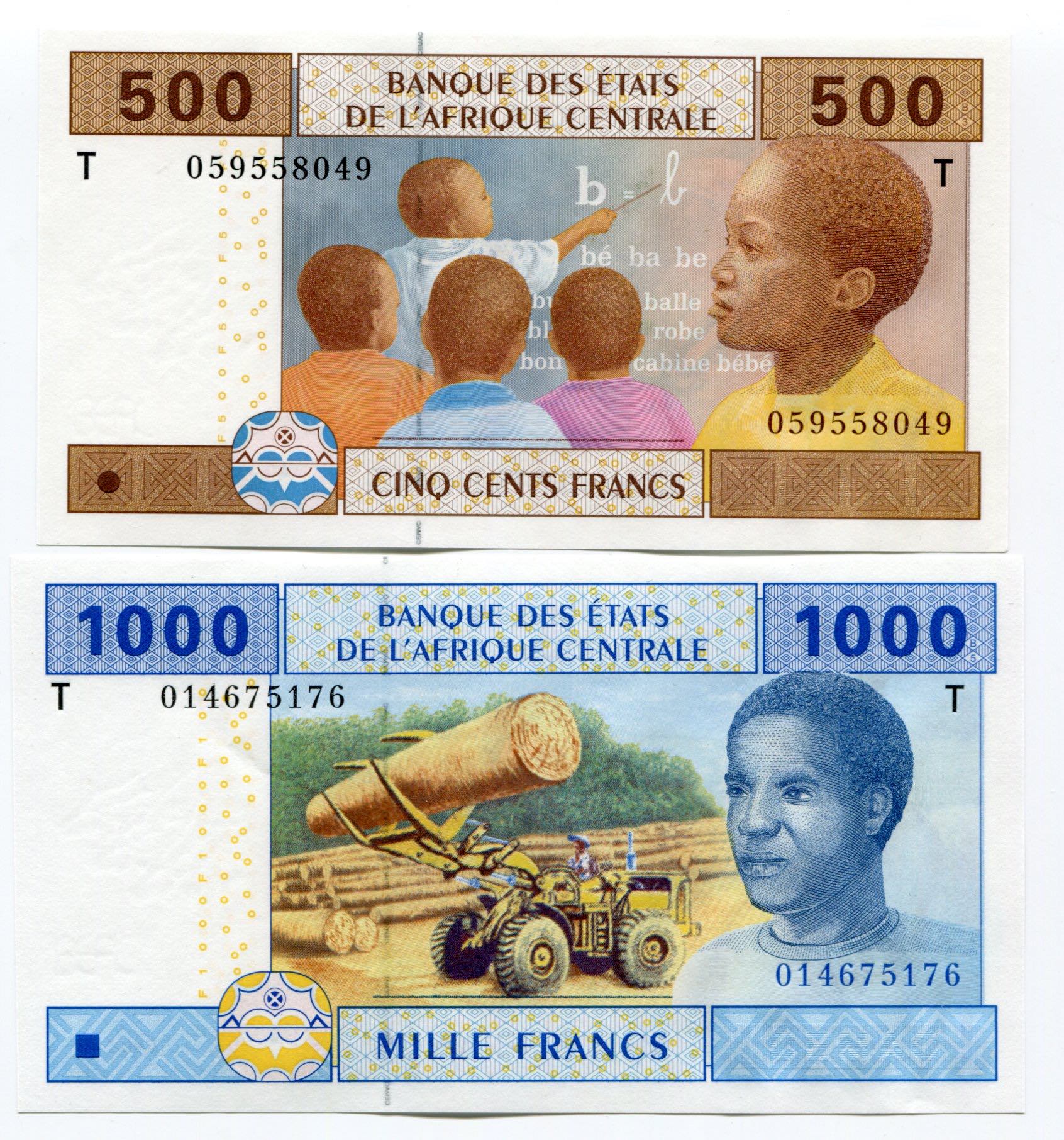 Central African States 500 - 1000 ... 