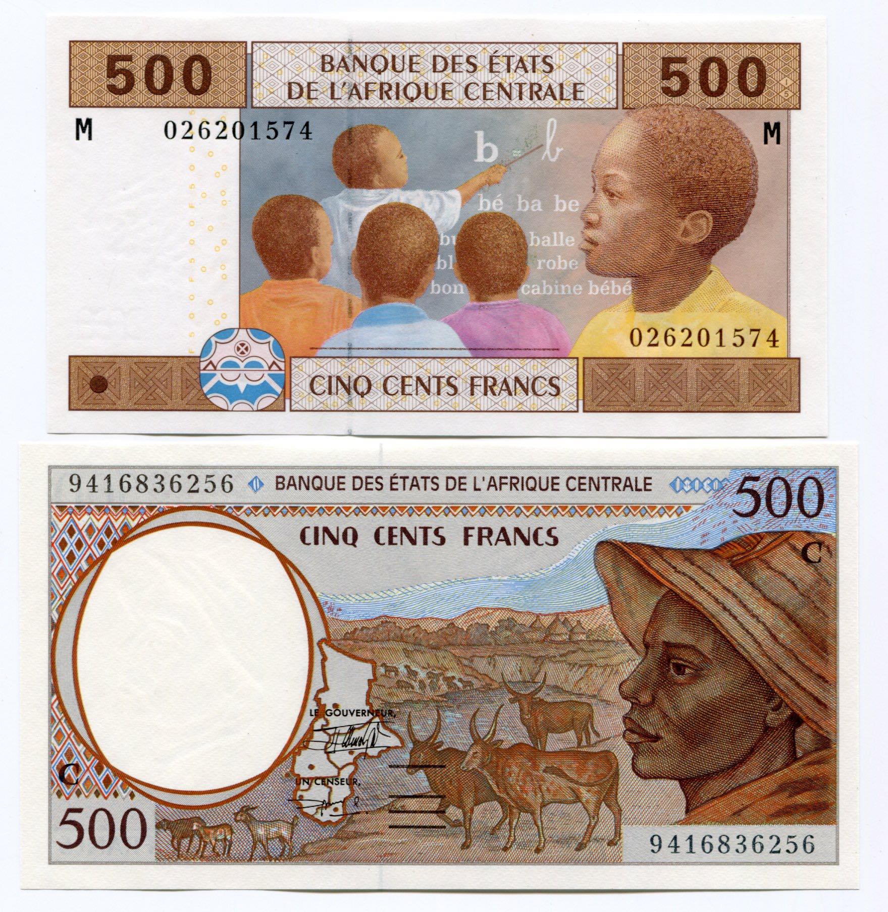 Central African States 2 x 500 ... 