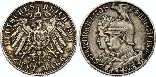 Germany - Empire Prussia 2 Mark ... 