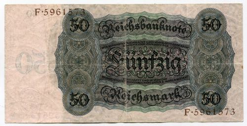 Germany - Weimar Republic 50 Mark ... 
