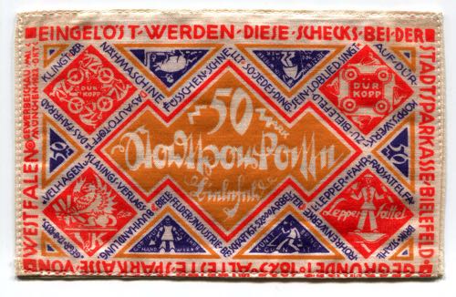 Germany Bielefeld 50 Mark 1922 ... 