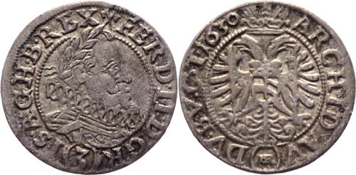 Austria 3 Kreuzer 1630