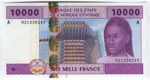 Central African States Gabon 10000 ... 