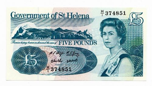 Saint Helena 5 Pounds 1998