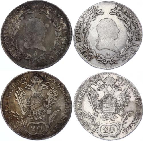 KM# 2141; Silver; Franz I