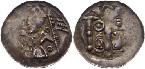 Ulrich I., 1135-1144 Pfennig, St. ... 