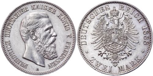 KM# 510; Silver 11,10g.; Friedrich ... 