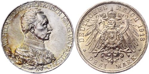 KM# 534; Silver 16,67g.; Wilhelm ... 
