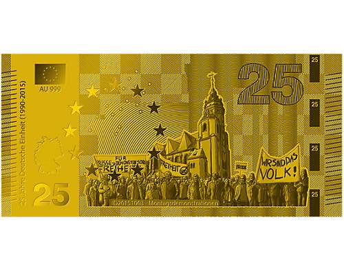 Germany - FRG Gold Banknote 25 ... 