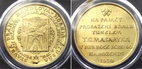 Czechoslovakia Gold Medal For ... 