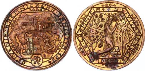 Czechoslovakia Medal in Size of 5 ... 