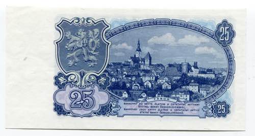 Czechoslovakia 25 Korun 1953 P# ... 