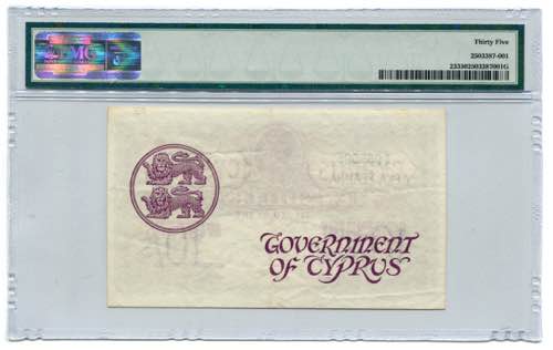 Cyprus 10 Shillings 1937 - 1950 ... 