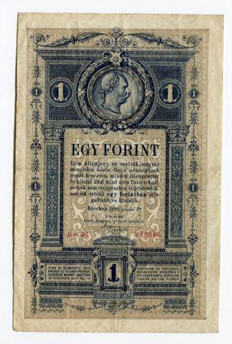 Austria 1 Gulden 1882 P# 153