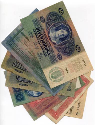Austria Lot of 8 Banknotes 1904 - ... 