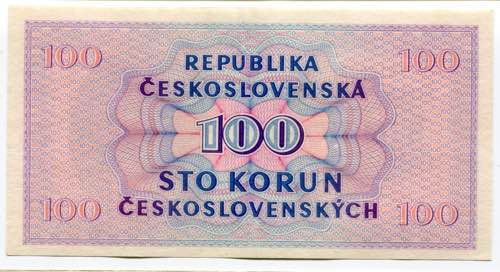 Czechoslovakia 100 Korun 1945 P# ... 