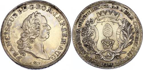German States Augsburg Thaler 1765 ... 