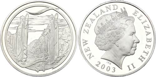 New Zealand 1 Dollar 2003 KM# 267; ... 