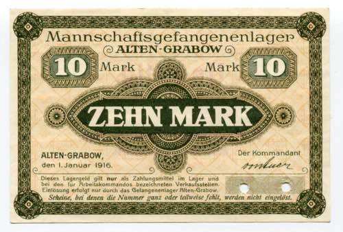 Germany - Empire Alten-Grabow 10 ... 