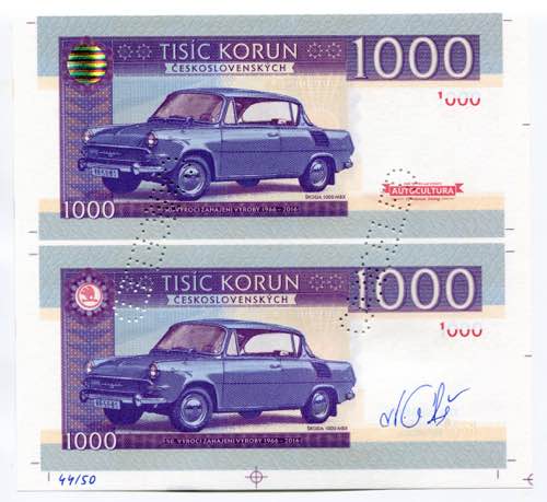 Czech Republic 2 x 1000 Korun 2016 ... 