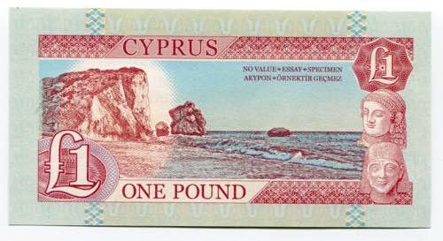 Cyprus 1 Pound 2014 Specimen ... 