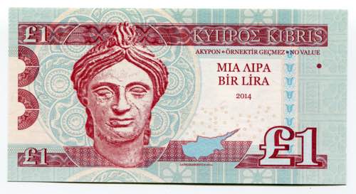 Cyprus 1 Pound 2014 Specimen ... 
