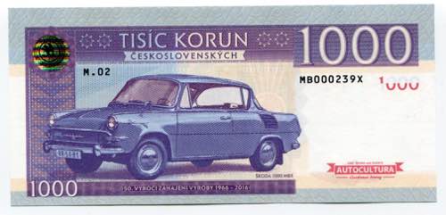 Czech Republic 1000 Korun 2016 ... 