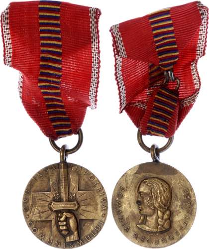 Romania Medal Crusade Against ... 