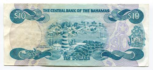 Bahamas 10 Dollars 1984 (ND) P# ... 
