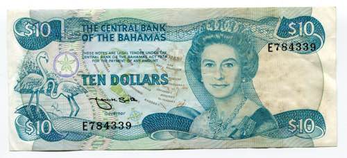 Bahamas 10 Dollars 1984 (ND) P# ... 