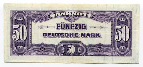 Germany - FRG 50 Mark 1948 P# 7a; ... 
