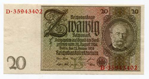 Germany - Weimar Republic 20 ... 