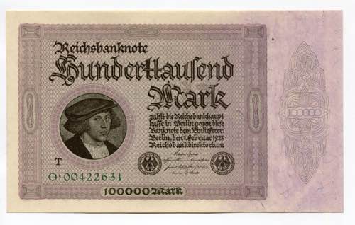 Germany - Weimar Republic 100000 ... 